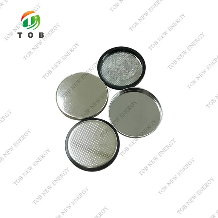 CR2325 monētu elementu daļas ar niķeļa sietu