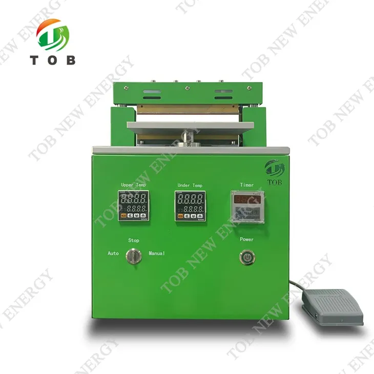 Jauna dizaina akumulatoru termoblīvēšanas mašīna